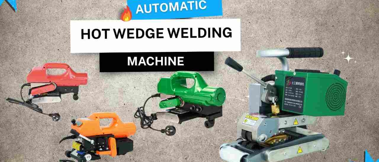 Automatic Hot Wedge Welding Machine for Efficient Geomembrane Bonding