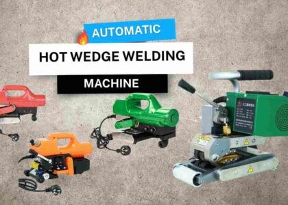 Automatic Hot Wedge Welding Machine for Efficient Geomembrane Bonding