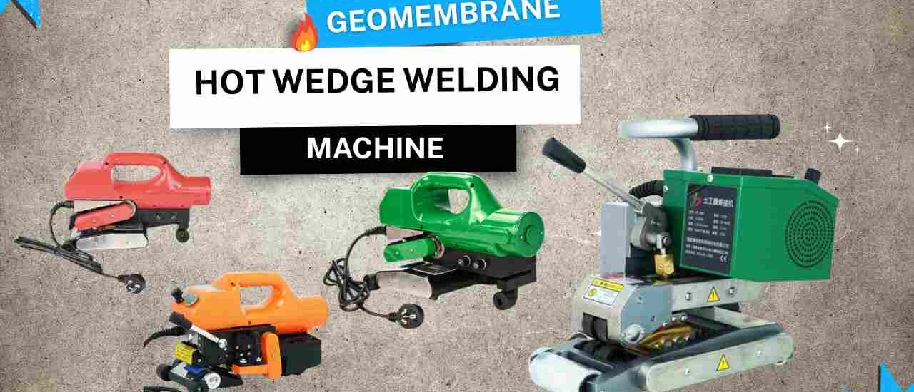 Geomembrane Hot Wedge Welder Welding Machine for Environmental Protection