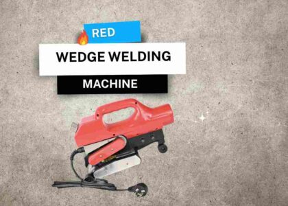 Red Wedge Welding Machine for Superior Geomembrane Installation