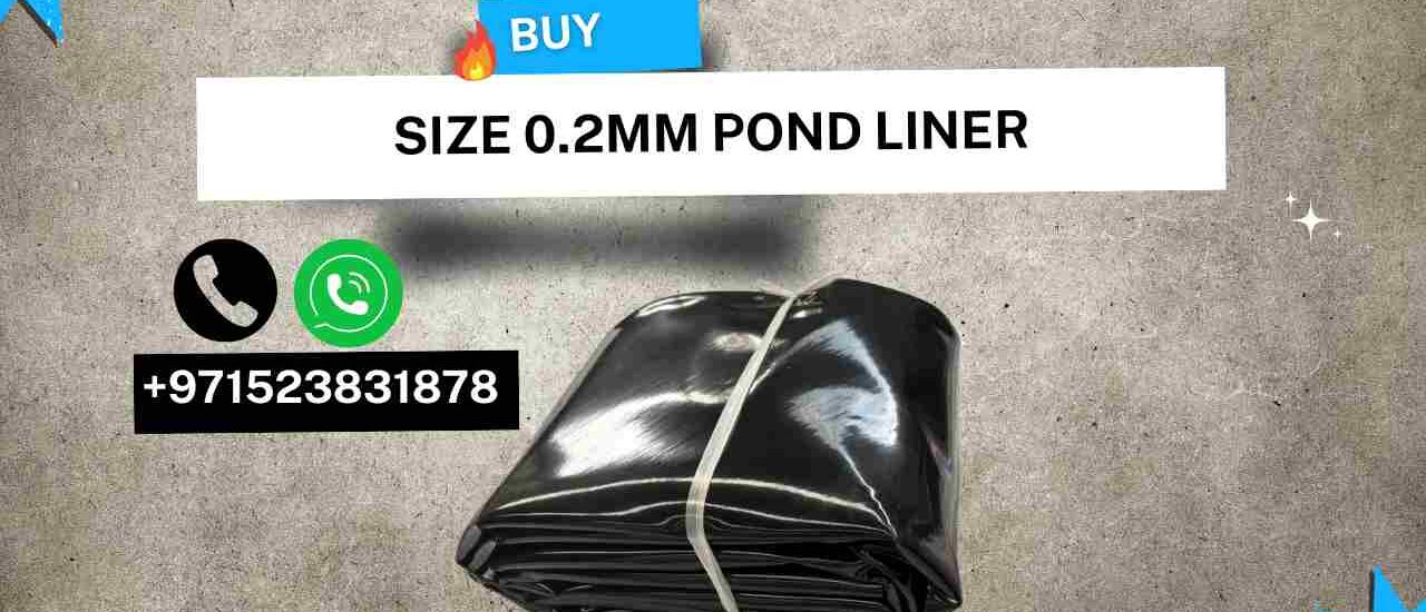 Size 0.2mm Pond Liner