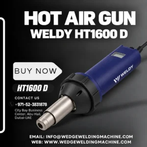 Weldy HT1600 D digital hot air gun with LCD temperature control display